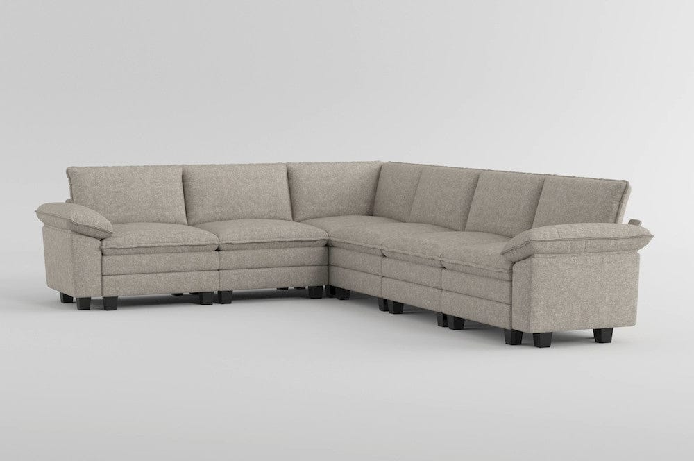 Homelegance  - Dublin Ottoman in Dark pewter - 8450PWT-4  view 7