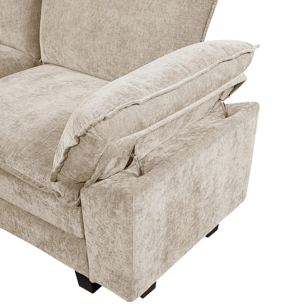 Homelegance  - Dublin Sofa in Taupe - 8450TPE-3x  view 12