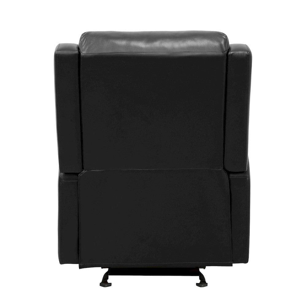 Homelegance  - Durant Glider Reclining Chair in Black - 8527BLK-1GD  view 4