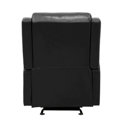Homelegance  - Durant Glider Reclining Chair in Black - 8527BLK-1GD  view 4