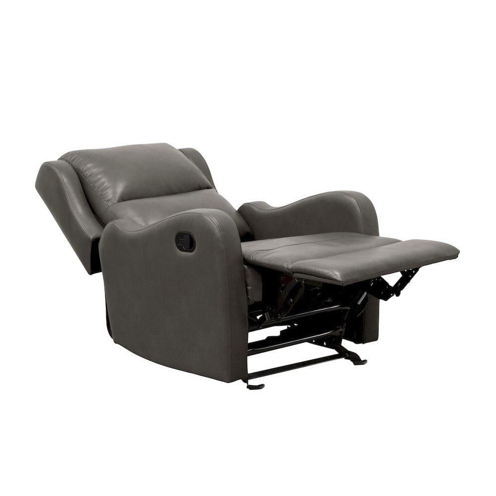 Homelegance  - Durant Glider Reclining Chair in Gray - 8527GRY-1GD  view 2