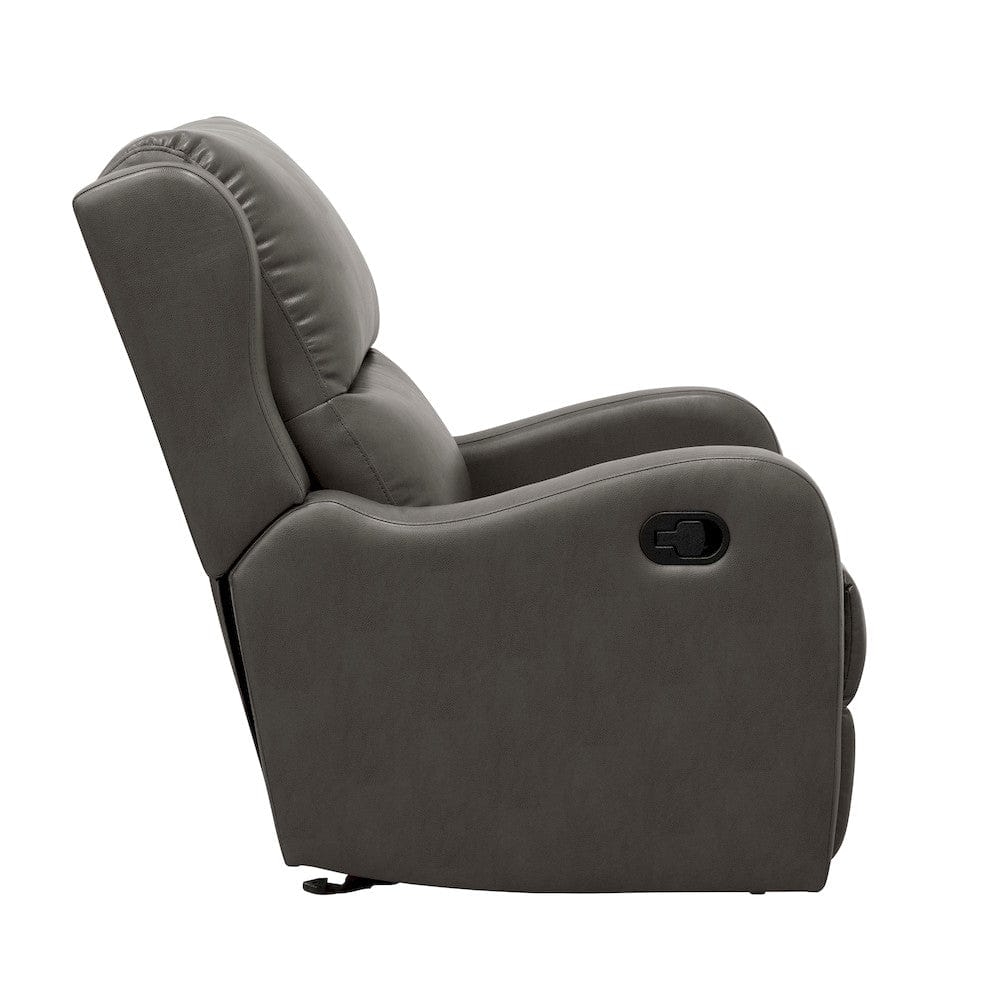 Homelegance  - Durant Glider Reclining Chair in Gray - 8527GRY-1GD  view 7