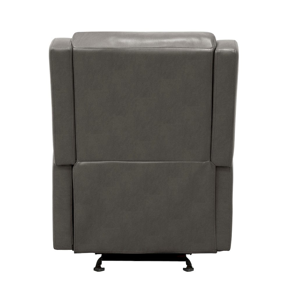 Homelegance  - Durant Glider Reclining Chair in Gray - 8527GRY-1GD  view 8