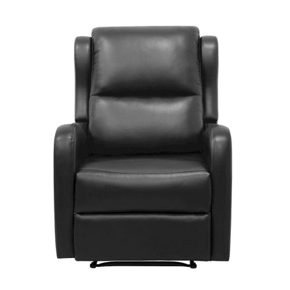 Homelegance  - Durant Reclining Chair in Black - 8527BLK-1  view 1