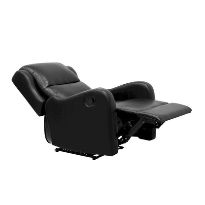 Homelegance  - Durant Reclining Chair in Black - 8527BLK-1  view 5