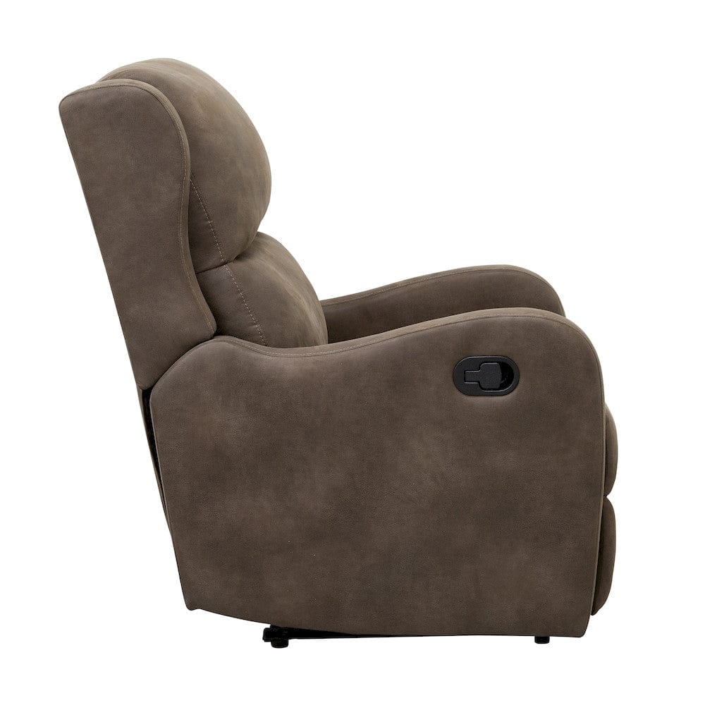 Homelegance  - Durant Reclining Chair in Brown - 8527BRW-1  view 3