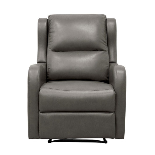 Homelegance  - Durant Reclining Chair in Gray - 8527GRY-1  view 2