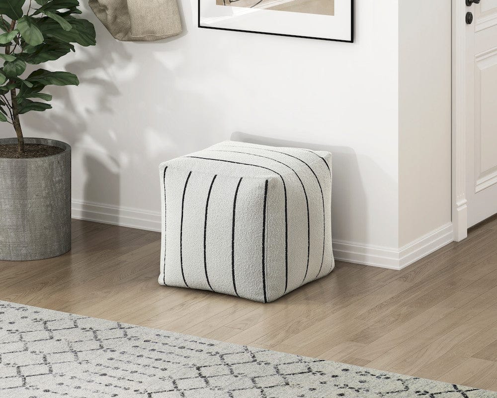 Homelegance  - Easley Pouf (no Wooden Frame) in Multi-color - P31013  view 3