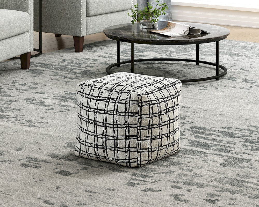 Homelegance  - Easley Pouf (no Wooden Frame) in Multi-color - P31014  view 2
