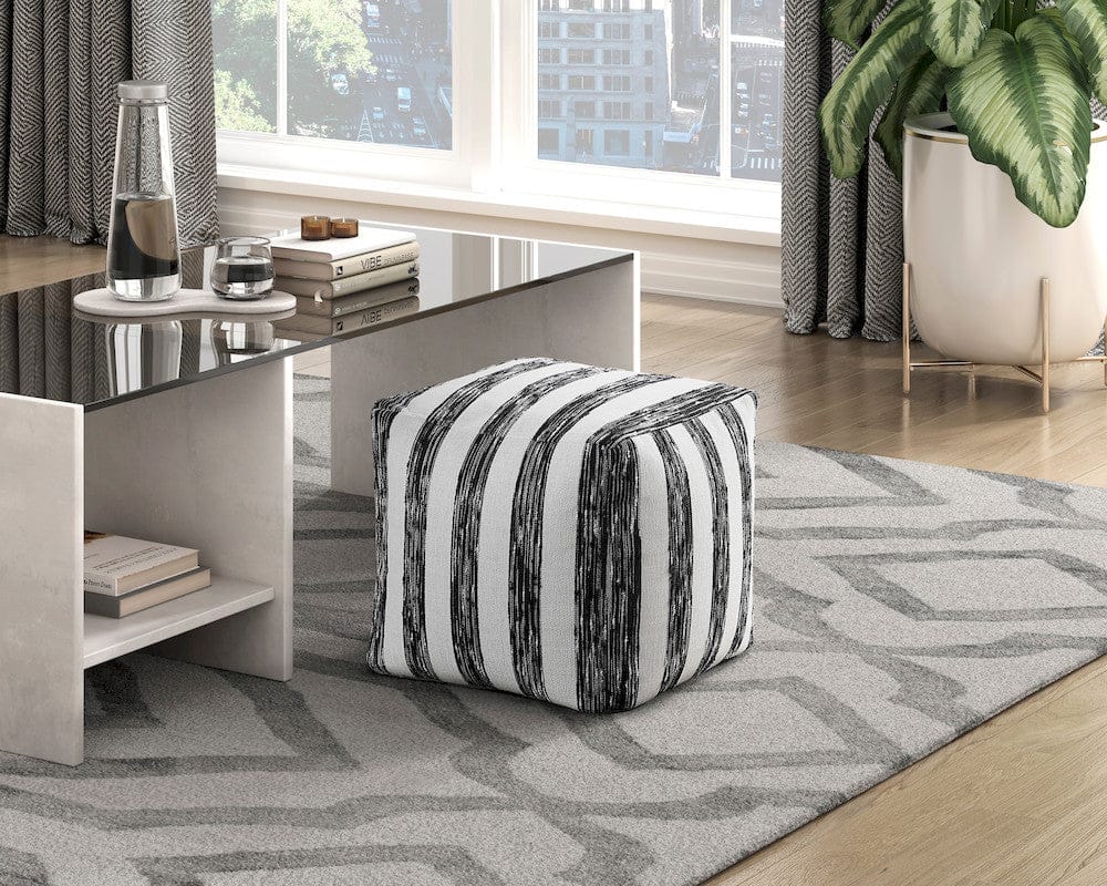 Homelegance  - Easley Pouf (no Wooden Frame) in Multi-color - P31015  view 3