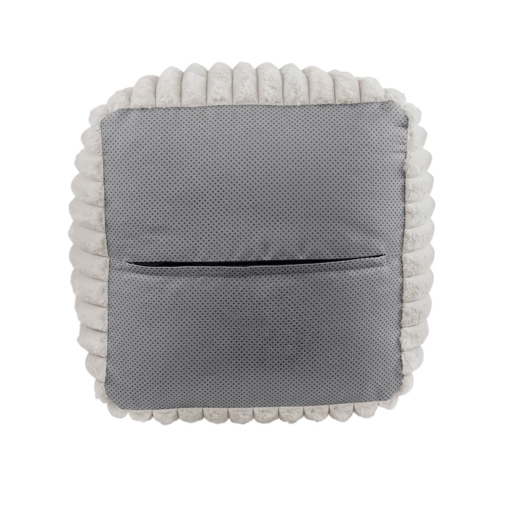 Homelegance  - Easley Pouf (no Wooden Frame) in Off-White - P31001  view 3