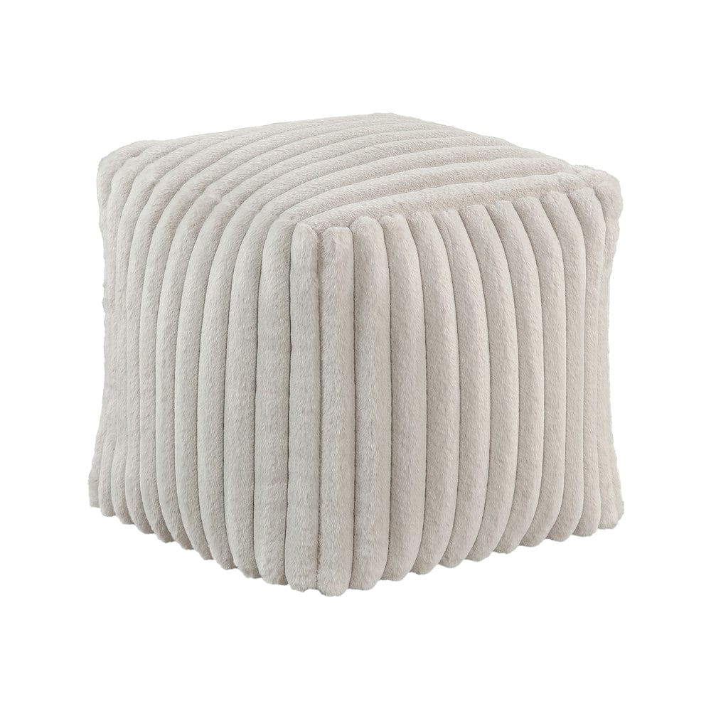 Homelegance  - Easley Pouf (no Wooden Frame) in Off-White - P31001  view 5