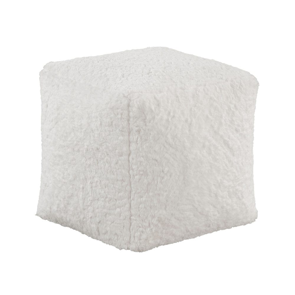 Homelegance  - Easley Pouf (no Wooden Frame) in Off-White - P31011  view 1
