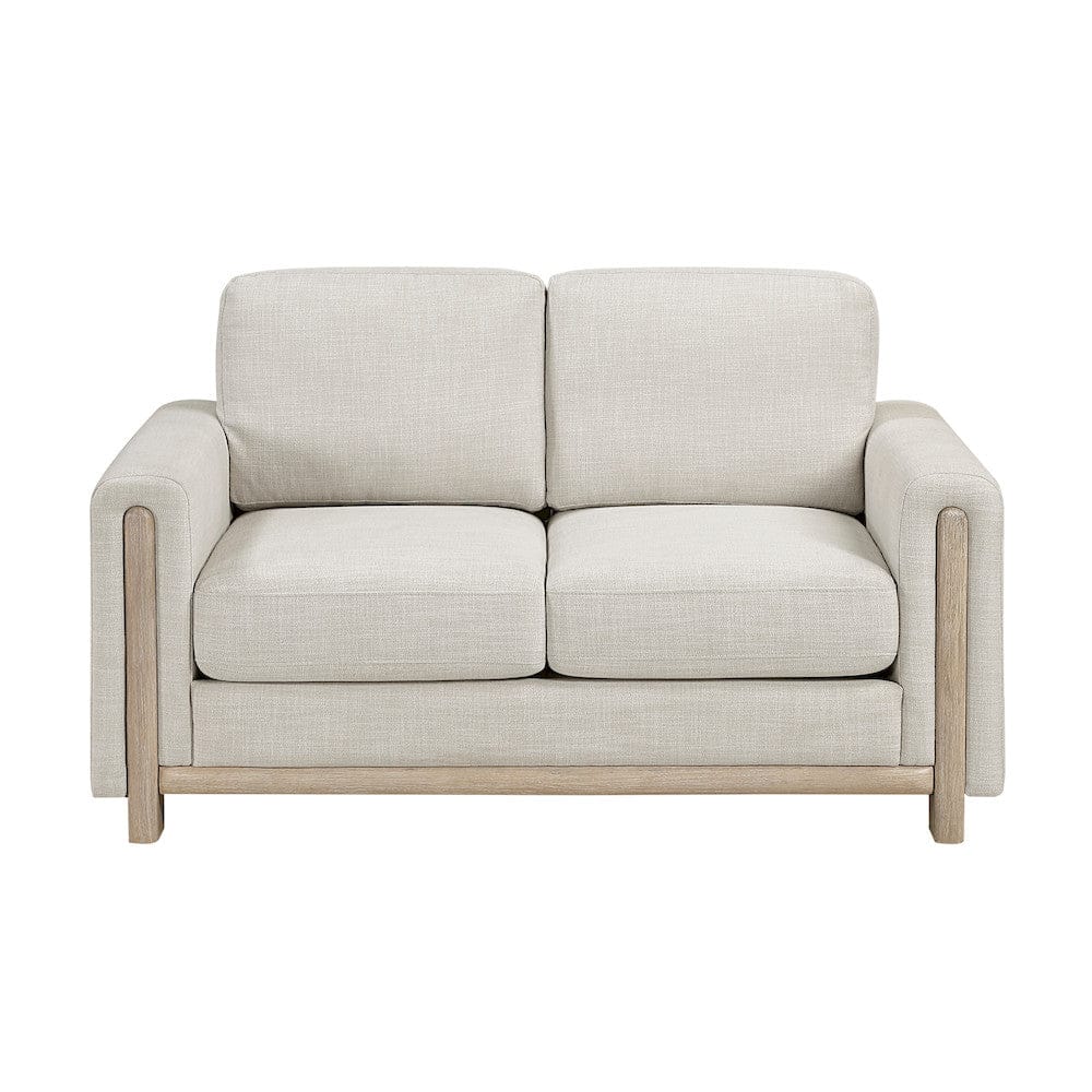 Homelegance  - Echo Love Seat in Beige - 9756BE-2  view 1