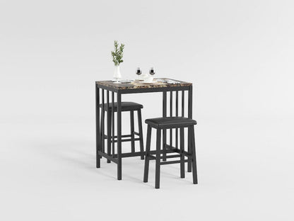 Homelegance  - Edgar 3-Piece Pack Counter Height Set in Dark brown - 5106BK  view 4