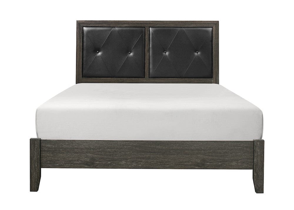 Homelegance  - Edina Queen Bed in Black - 2145NP-1x  view 1