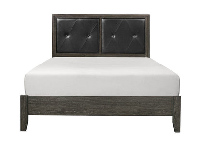Homelegance  - Edina Queen Bed in Black - 2145NP-1x  view 1