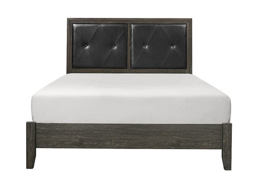 Homelegance  - Edina Queen Bed in Black - 2145NP-1x  view 1