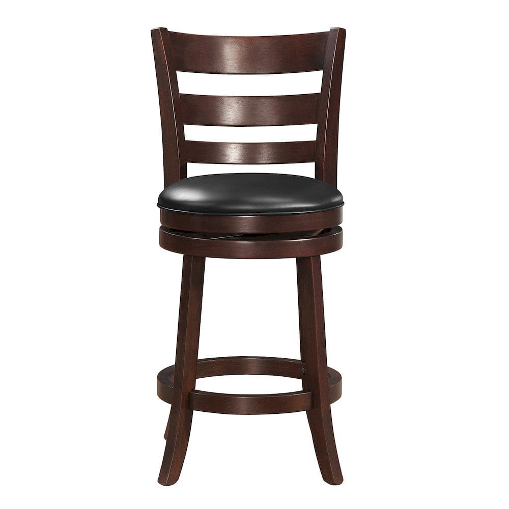 Homelegance  - Edmond Swivel Counter Height Chair in Black - 1144E-24S  view 3