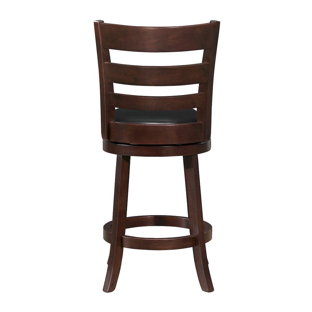 Homelegance  - Edmond Swivel Counter Height Chair in Black - 1144E-24S  view 5