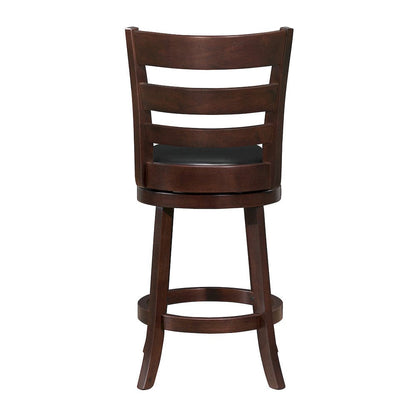 Homelegance  - Edmond Swivel Counter Height Chair in Black - 1144E-24S  view 5