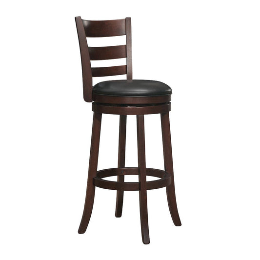 Homelegance  - Edmond Swivel Pub Height Chair in Black - 1144E-29S  view 1