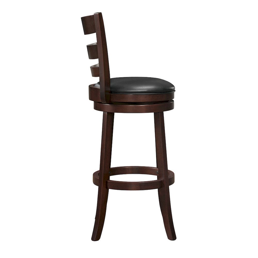 Homelegance  - Edmond Swivel Pub Height Chair in Black - 1144E-29S  view 4
