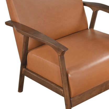 Homelegance  - Eli Accent Chair in Brown - 1060BRW-1  view 7