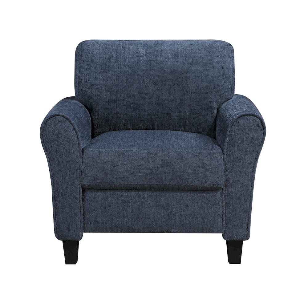 Homelegance  - Ellery Chair in Blue - 9209NFNV-1  view 1