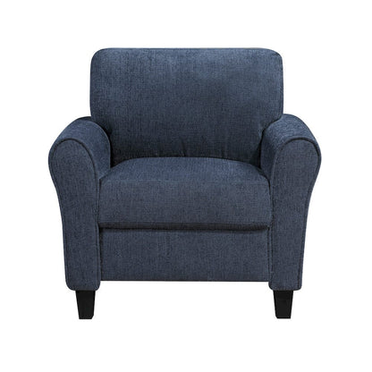 Homelegance  - Ellery Chair in Blue - 9209NFNV-1  view 1