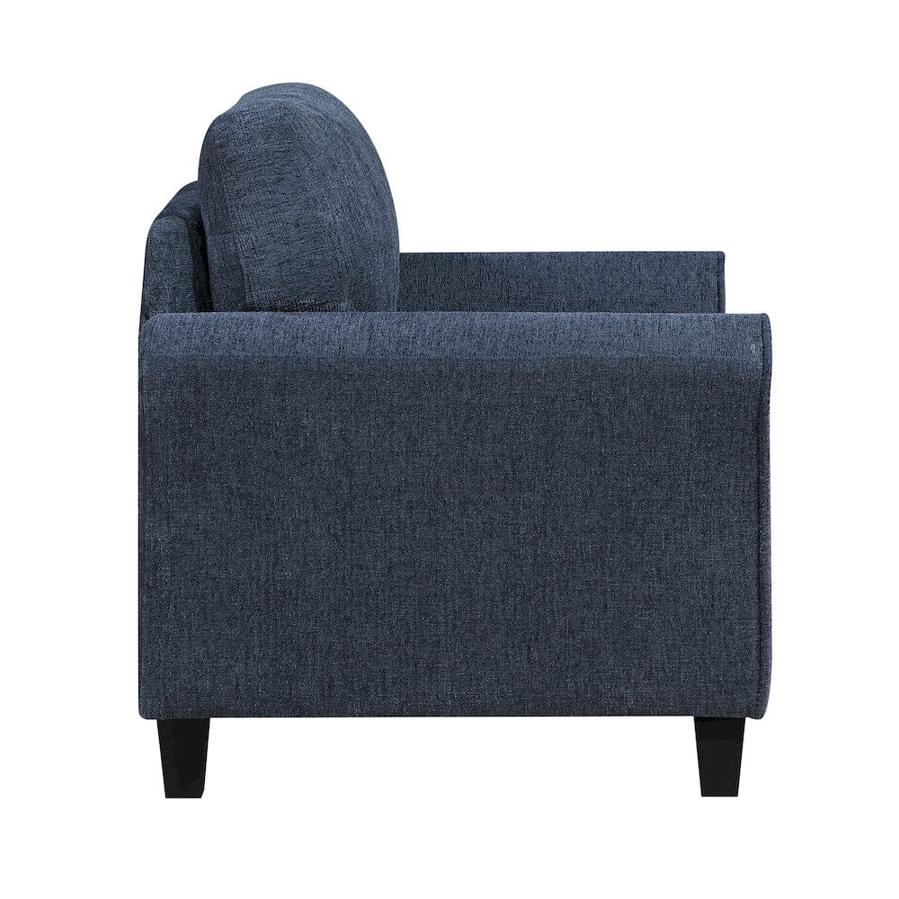 Homelegance  - Ellery Chair in Blue - 9209NFNV-1  view 3