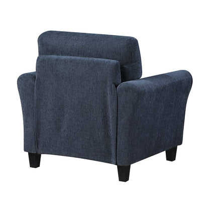 Homelegance  - Ellery Chair in Blue - 9209NFNV-1  view 4