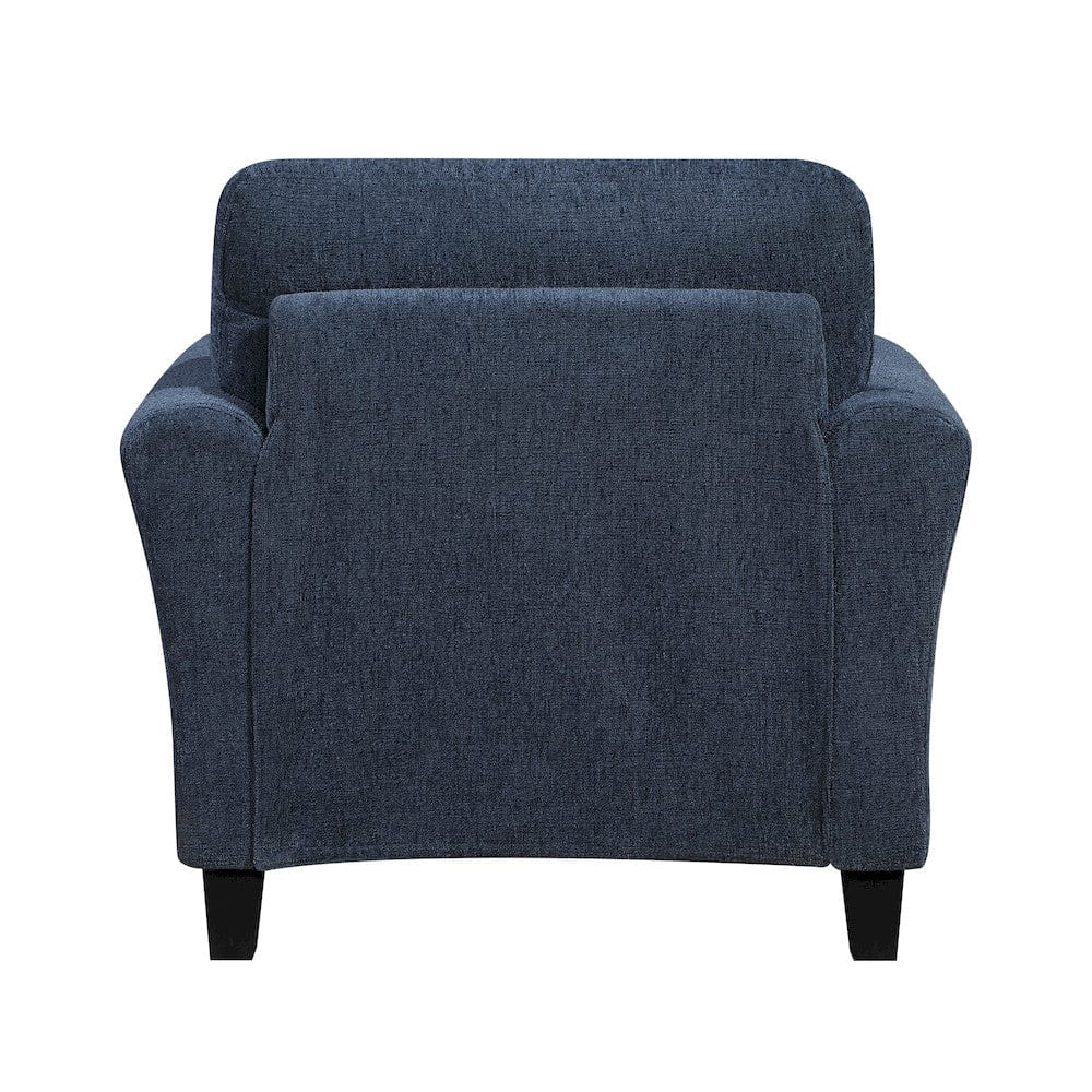 Homelegance  - Ellery Chair in Blue - 9209NFNV-1  view 5