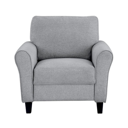 Homelegance  - Ellery Chair in Dark Gray - 9209DG-1  view 1