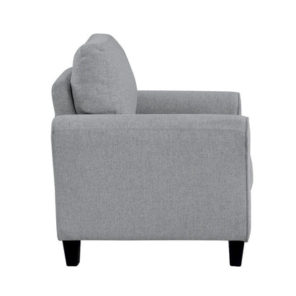 Homelegance  - Ellery Chair in Dark Gray - 9209DG-1  view 3