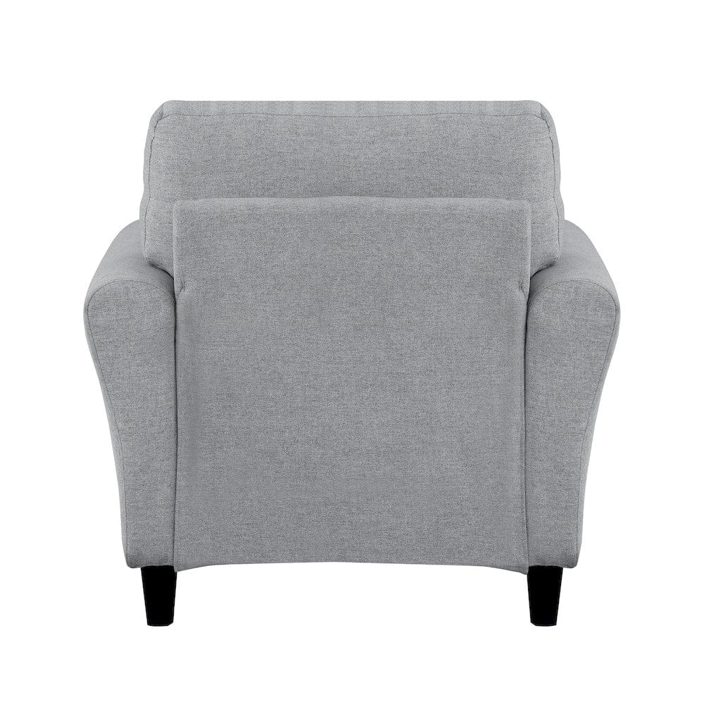 Homelegance  - Ellery Chair in Dark Gray - 9209DG-1  view 4