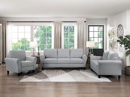 Homelegance  - Ellery Chair in Dark Gray - 9209DG-1  view 5