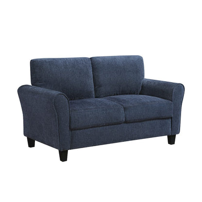 Homelegance  - Ellery Love Seat in Blue - 9209NFNV-2  view 9
