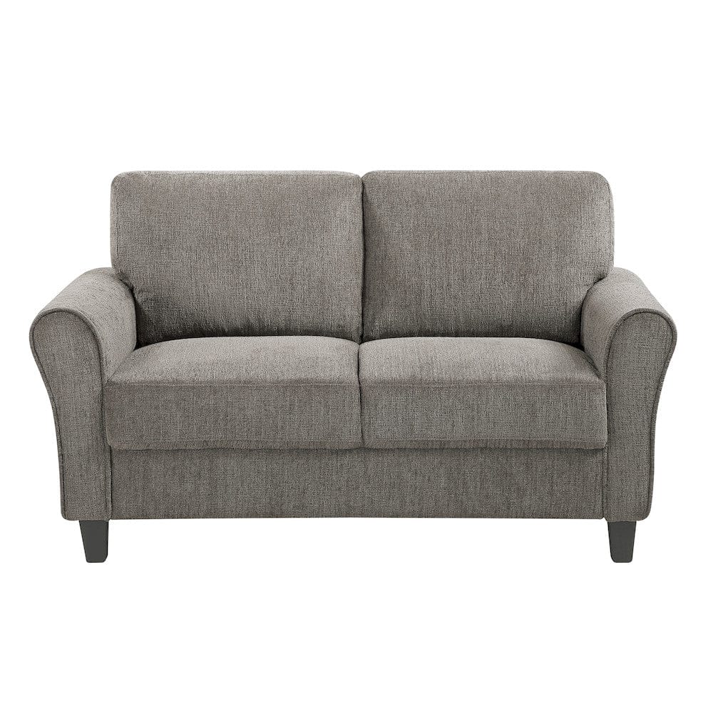 Homelegance  - Ellery Love Seat in Brown - 9209NFPT-2  view 1