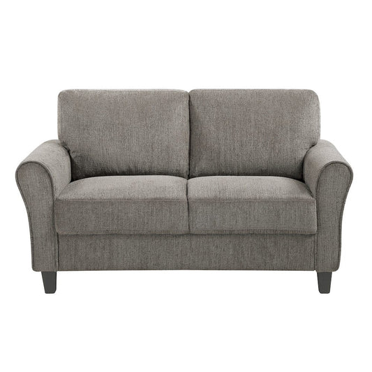 Homelegance  - Ellery Love Seat in Brown - 9209NFPT-2  view 1