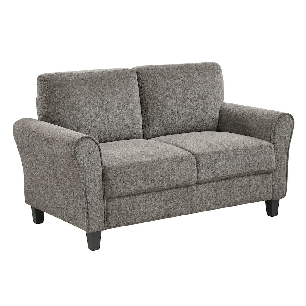 Homelegance  - Ellery Love Seat in Brown - 9209NFPT-2  view 2