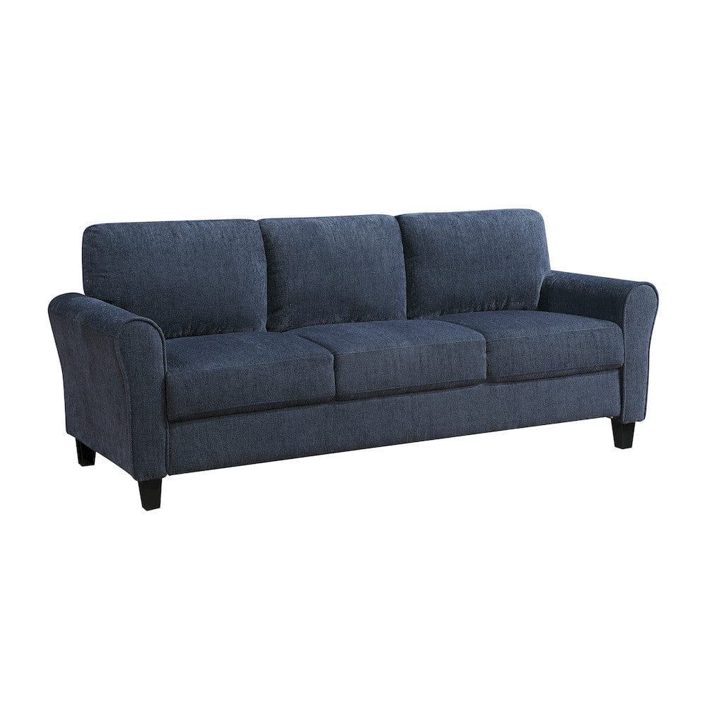 Homelegance  - Ellery Sofa in Blue - 9209NFNV-3  view 2