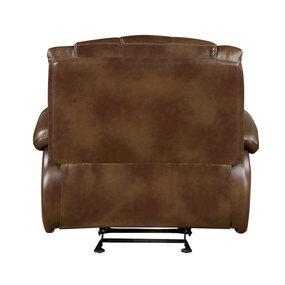 Homelegance  - Ellicott Glider Reclining Chair in Brown - 9639BR-1  view 4