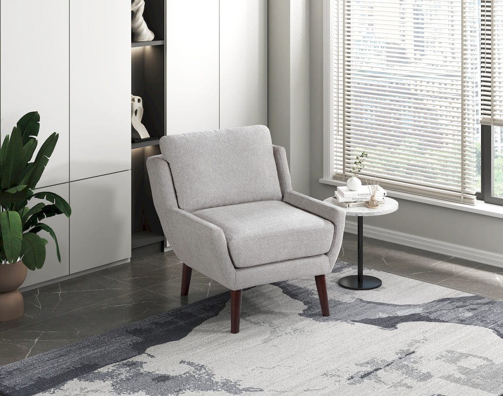 Homelegance  - Ellie Accent Chair in Gray - 1029GY-1  view 7