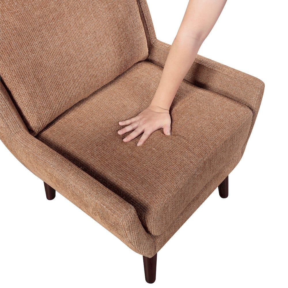 Homelegance  - Ellie Accent Chair in Orange - 1029RN-1  view 3