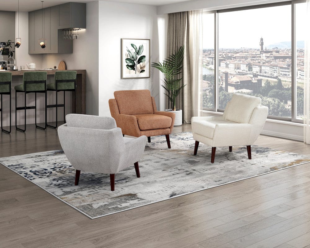 Homelegance  - Ellie Accent Chair in Orange - 1029RN-1  view 6