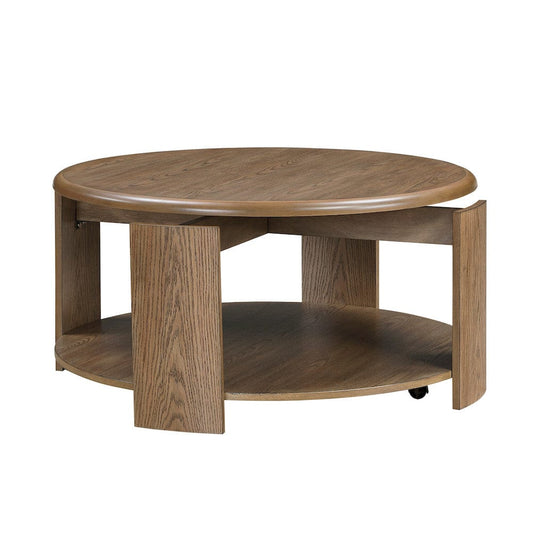 Homelegance  - Ellis Cocktail Table W/ Swivel Top - 3573-01RD  view 1