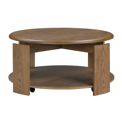 Homelegance  - Ellis Cocktail Table W/ Swivel Top - 3573-01RD  view 2