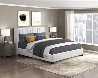 Homelegance  - Emerson Eastern King Bed in a Box in Beige - 2399K-1EK  view 8