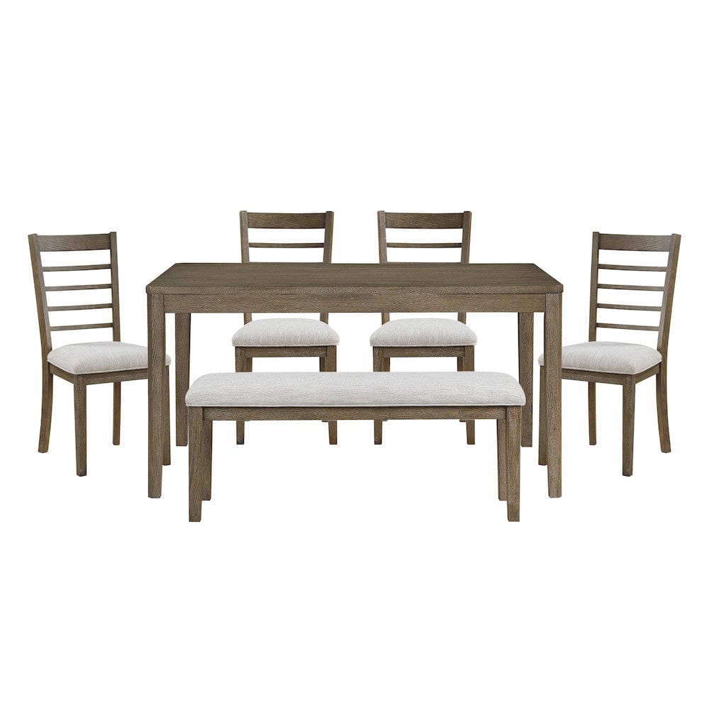 Homelegance  - Emilia 6-Piece Pack Dining Set in Gray - 5987  view 1